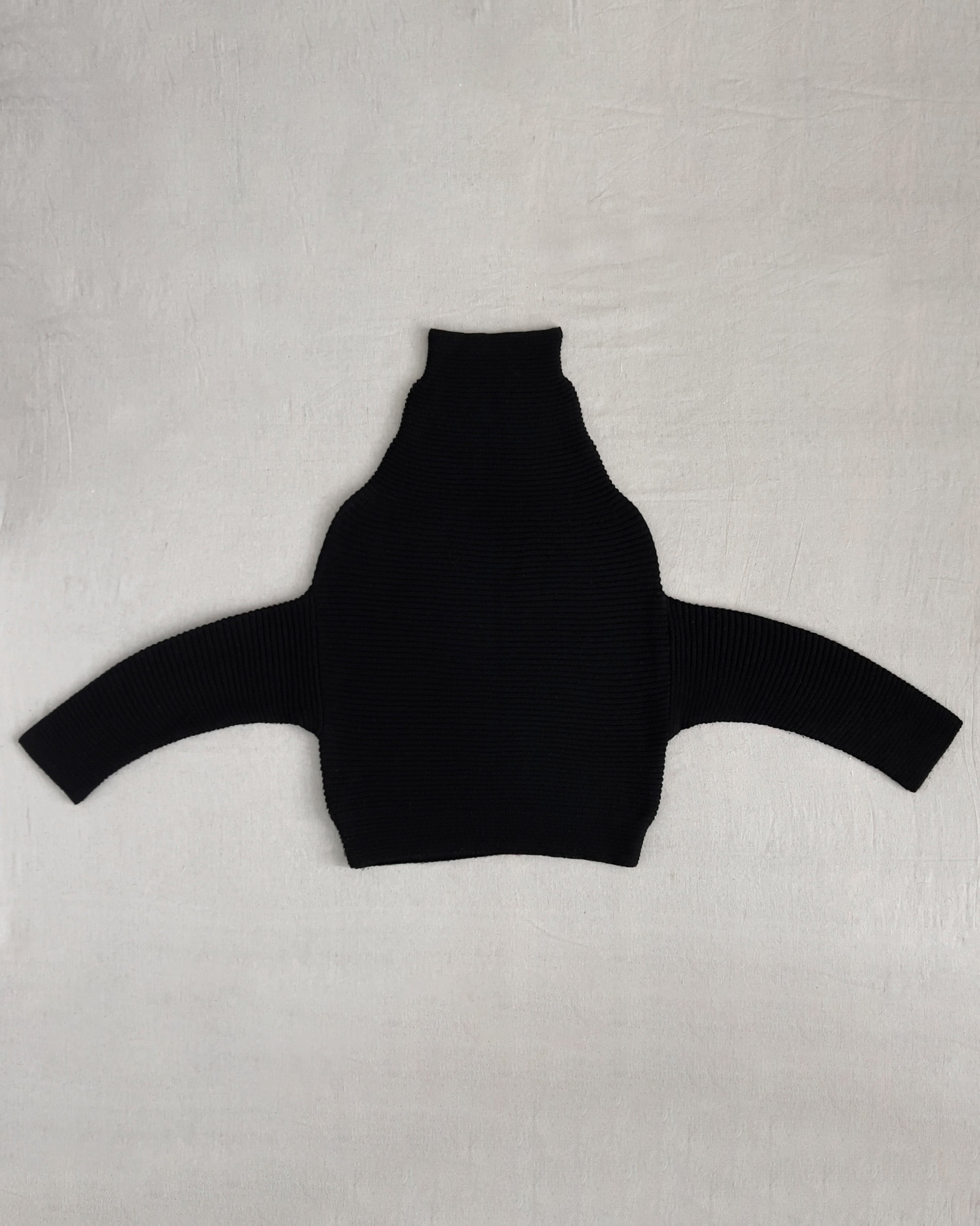 Yohji Yamamoto AW12 Sculptural Knit Turtleneck