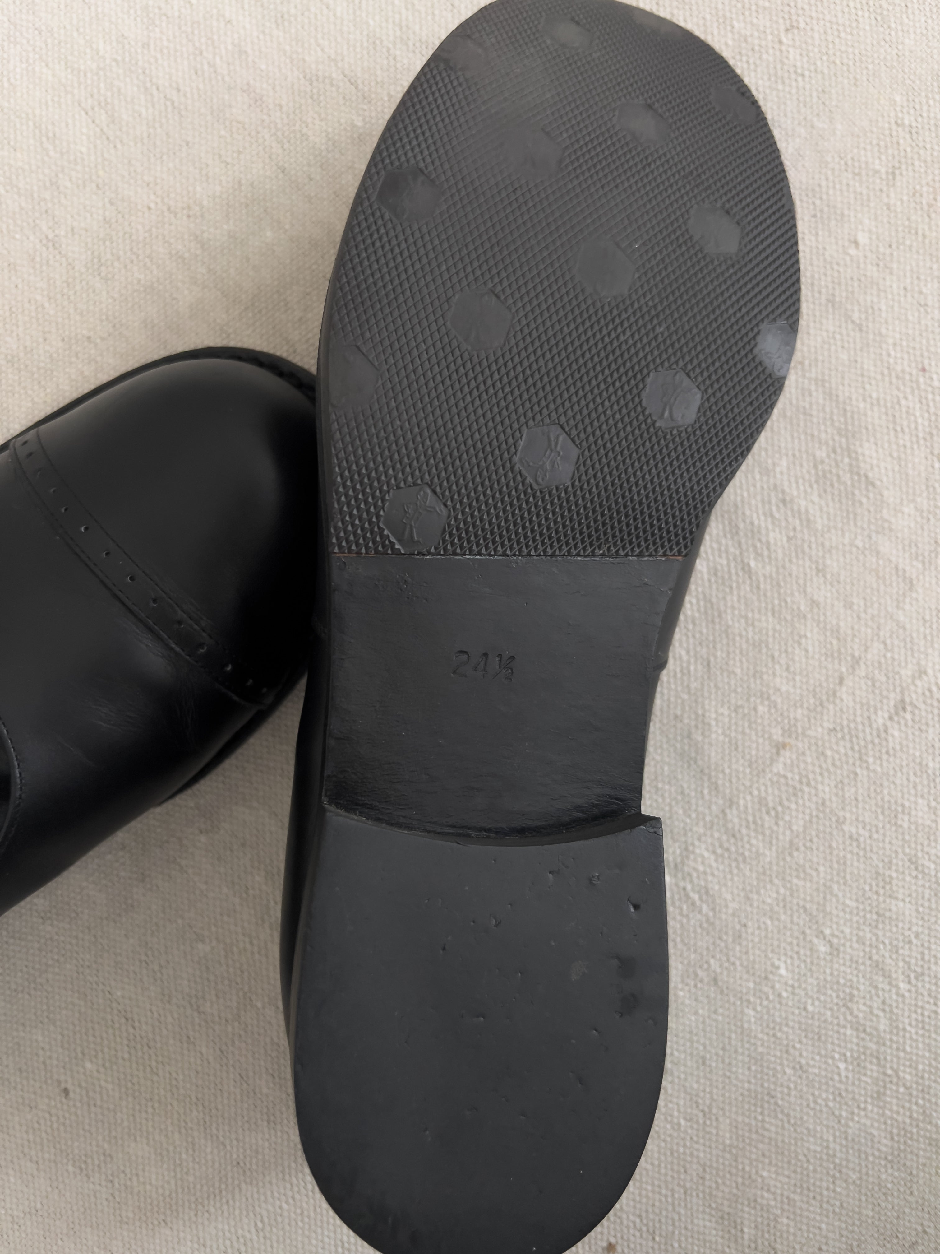 Comme des Garcons Robe de Chambre 1990’s Leather Mary Janes