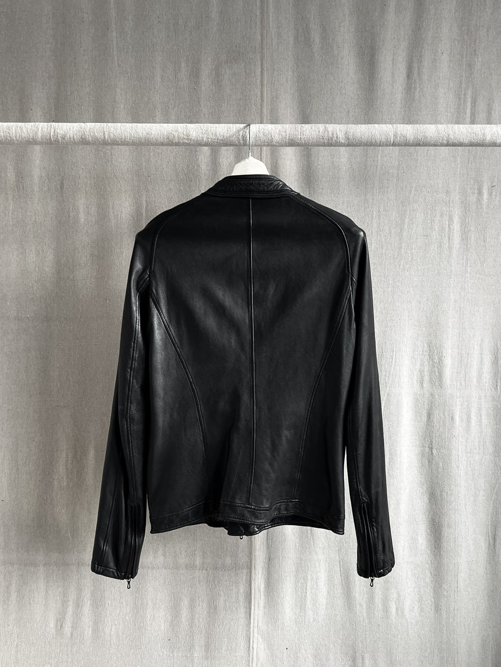 Julius Mid-Winter 2011-2012 HALO Moto Lamb Skin Leather Jacket