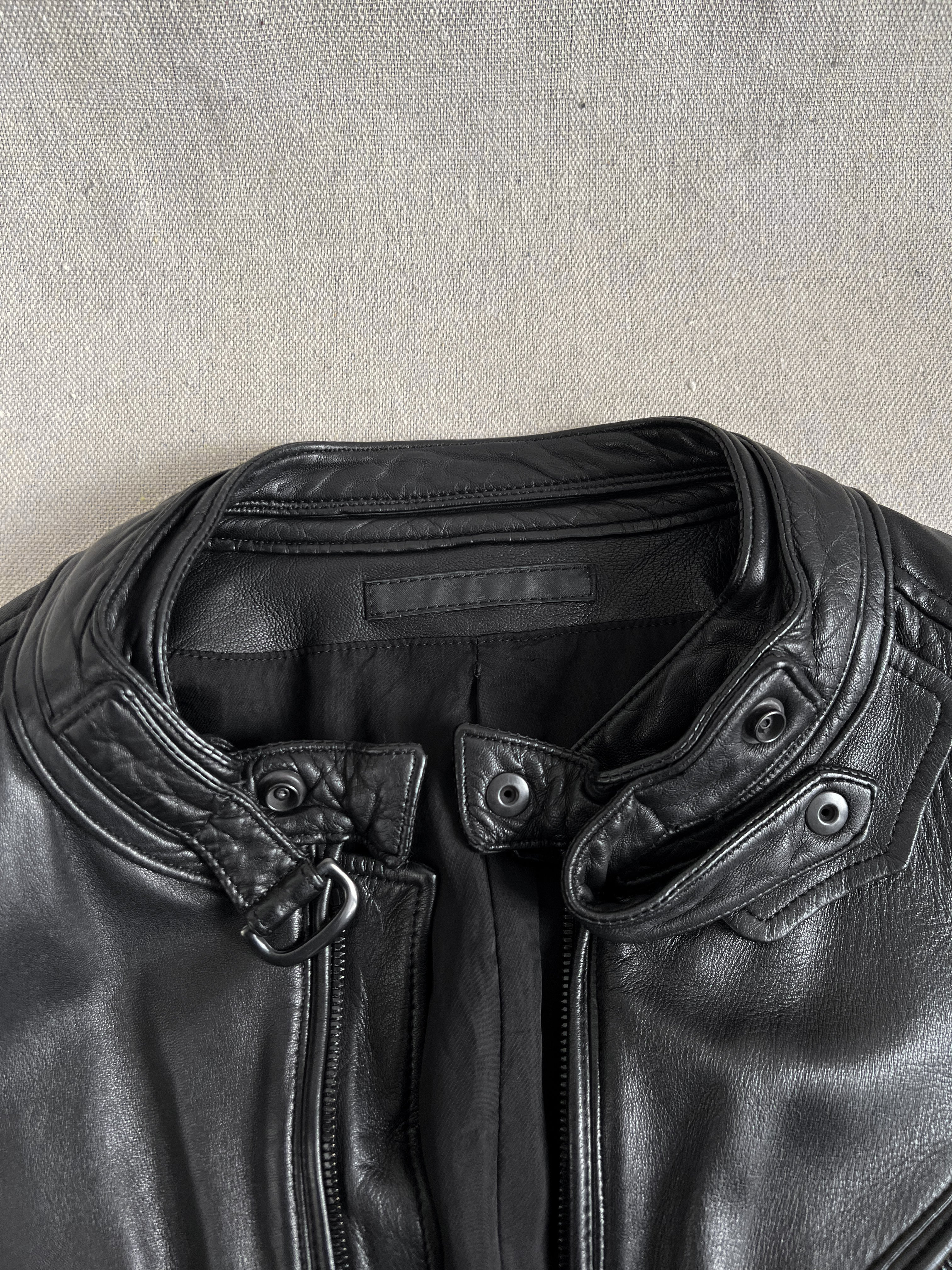Julius Mid-Winter 2011-2012 HALO Moto Lamb Skin Leather Jacket