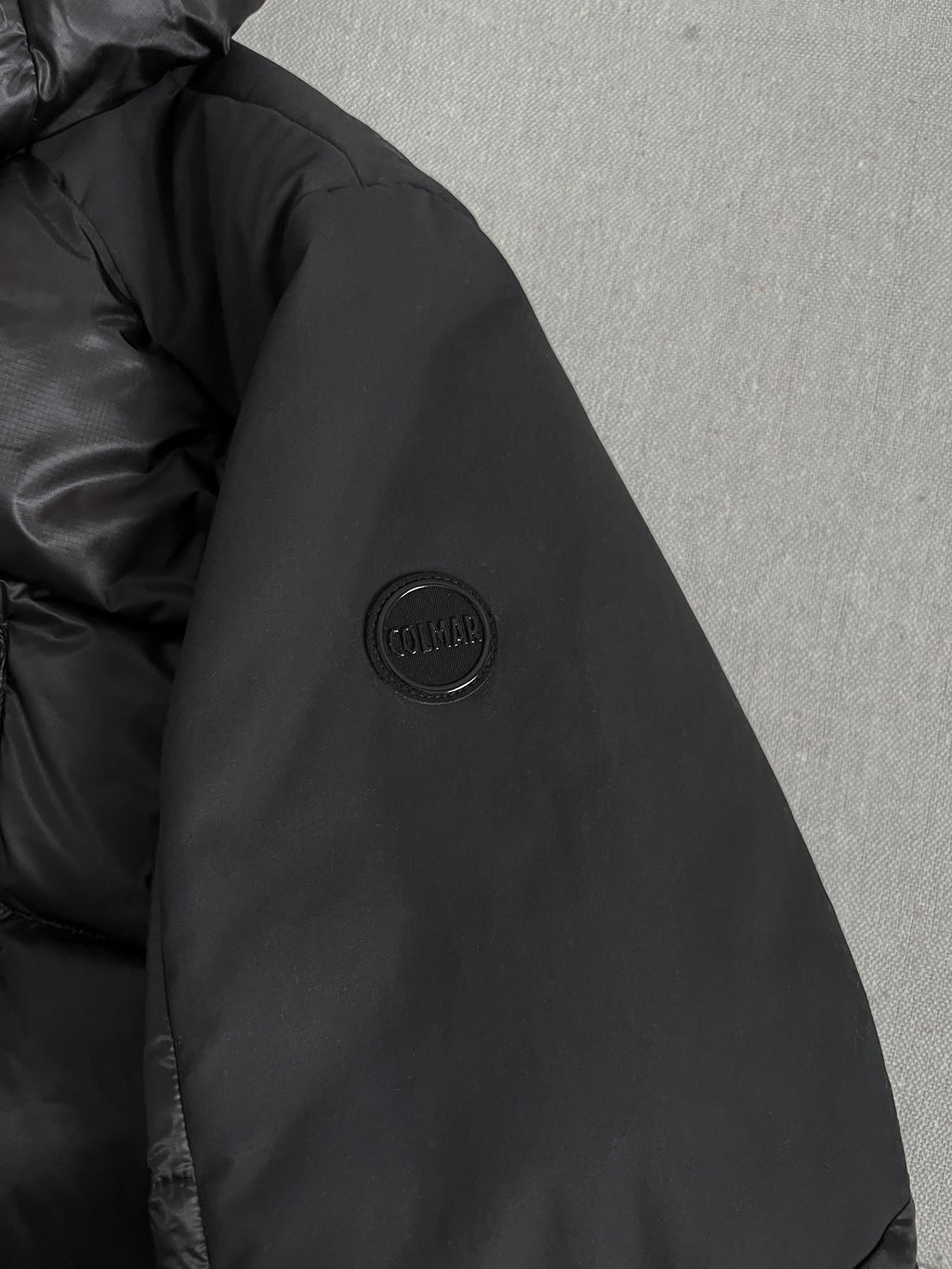 Yosuke Aizawa Colmar Waxed Sleeve Down Puffer