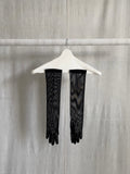 Yohji Yamamoto +Noir Mesh Opera Gloves